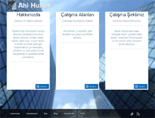 Tablet Screenshot of ahi.av.tr
